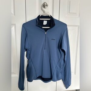 Patagonia Micro D Blue Microfleece Quarter-Zip Pullover Women’s Size S